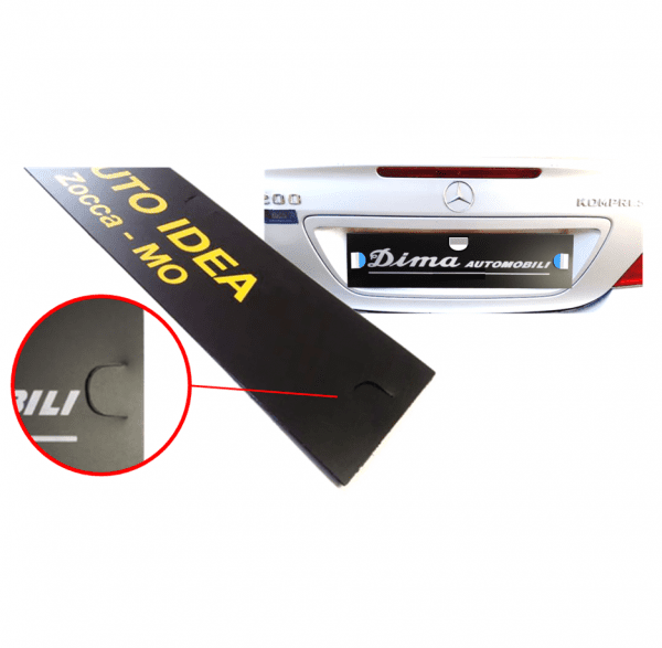 UNIVERSAL LICENSE PLATE COVER - CTE100 - Image 2